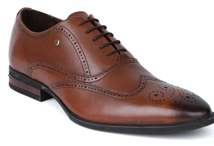 HUSH PUPPIES LIGHT BROWN FORMAL SHOES FOR MEN