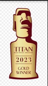 TITAN Business Awards Gold winner 2023