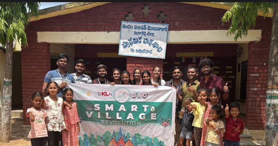 KLH Hyderabad Campus Empowers Villages throug