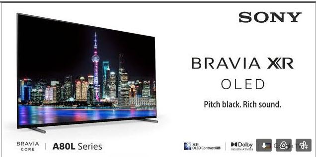 Sony launches all new BRAVIA XR A80L OLED