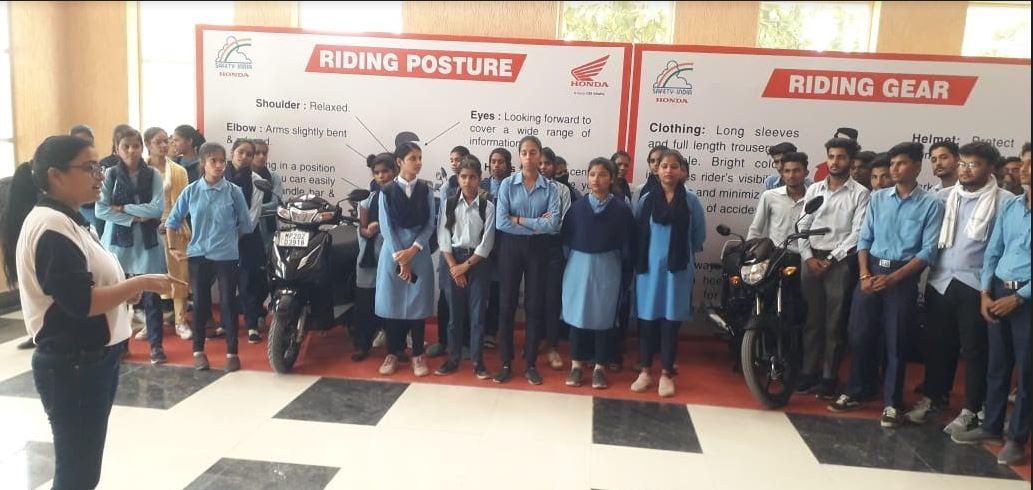 Honda Motorcycle & Scooter India Conducts Road Safety Awareness Campaign