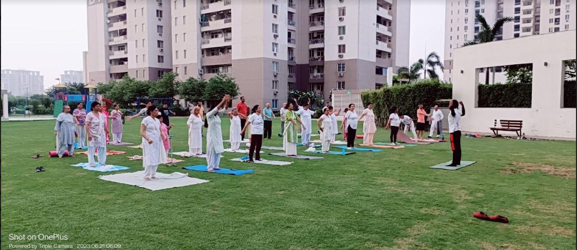 Yoga Day in Gurugram