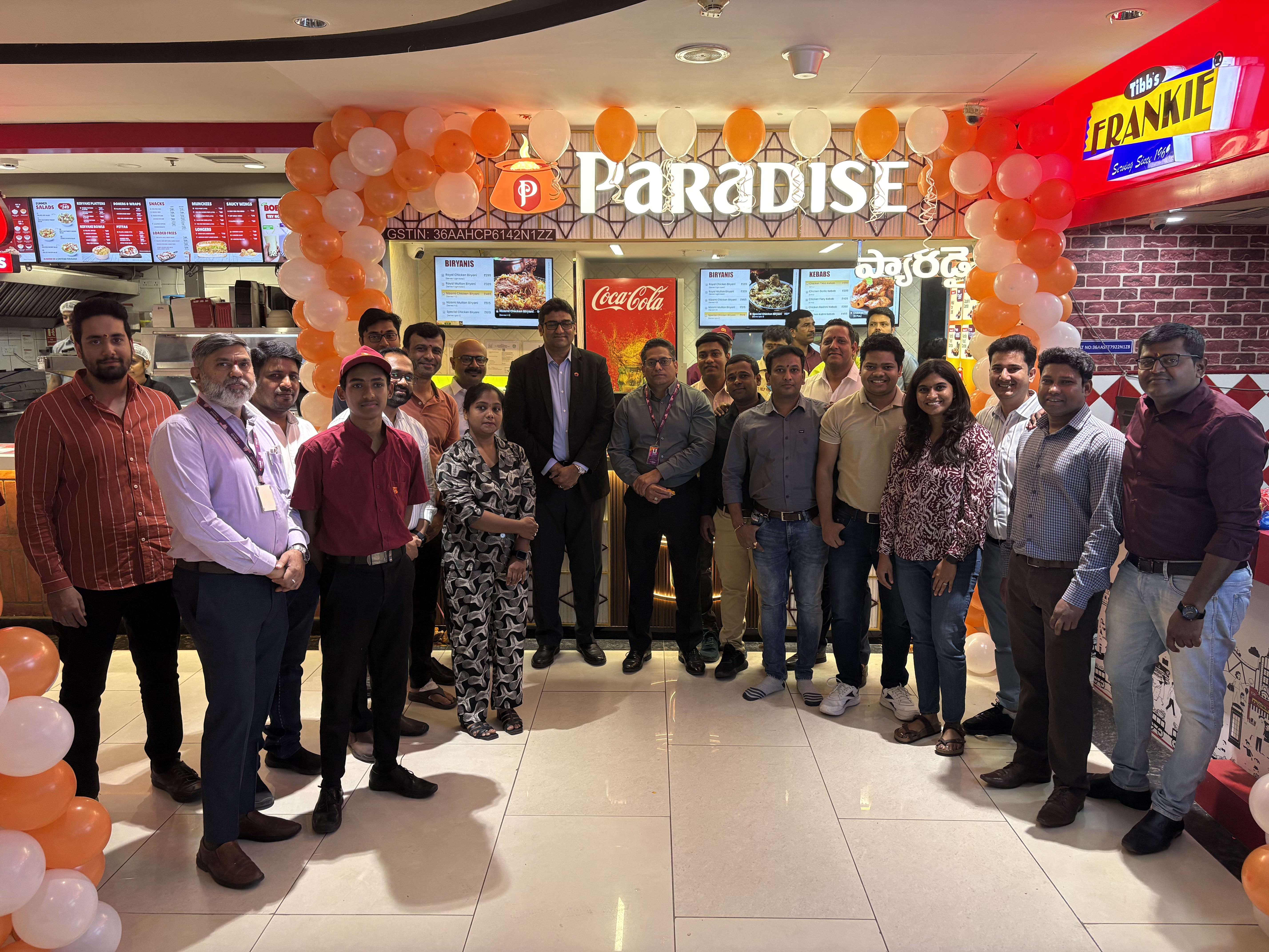 Paradise comesup  with their 55th outlet in Nexus Mall