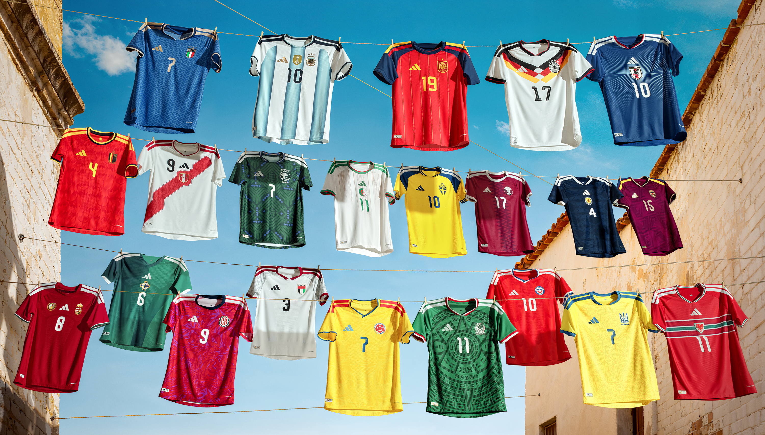 adidas X World Cup Federation Kits