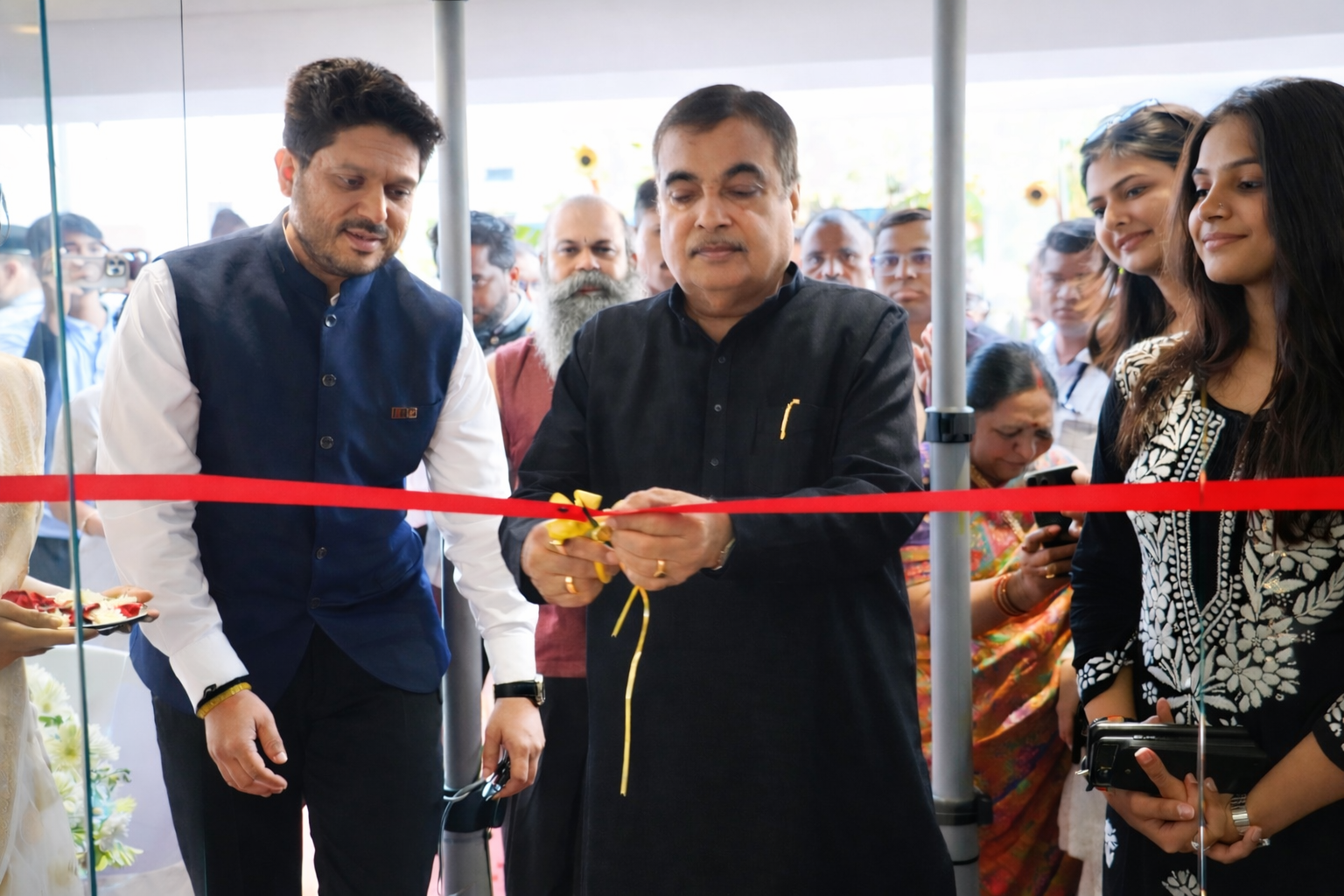 Nithin Gadkhari Cafe Opening