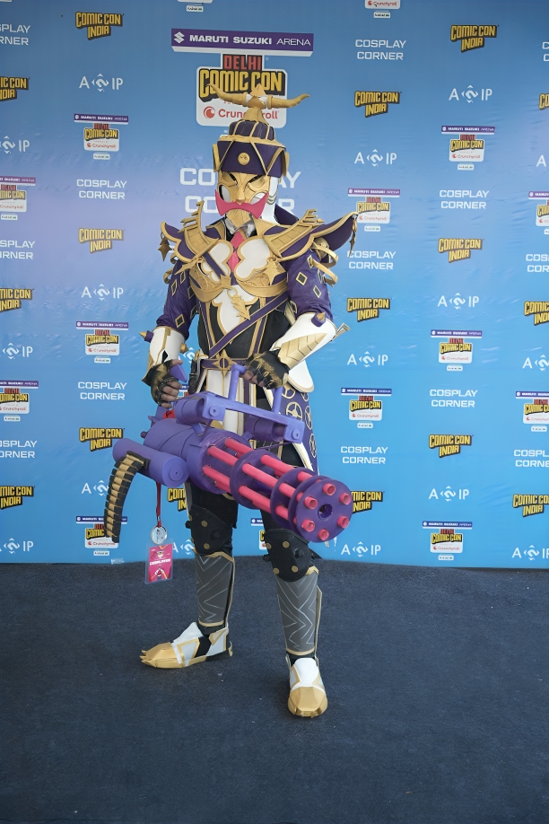 File image_Cosplayer at Delhi Comic Con which was hosted from December 5th to 7th at NSIC
