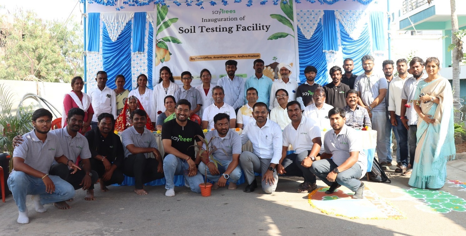 Saytrees inauguration of  Soil testing fecility