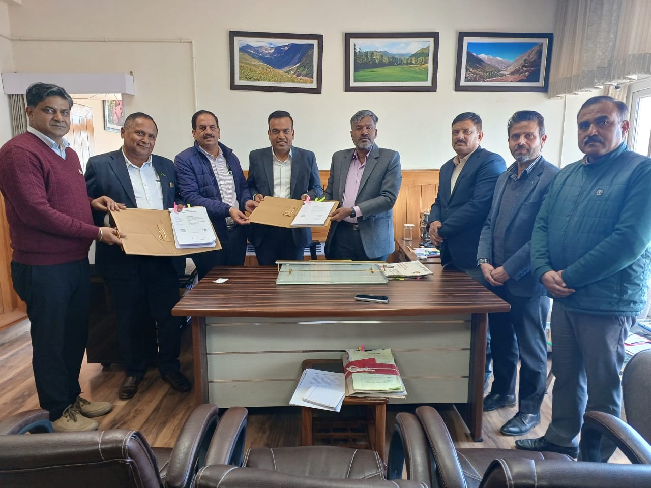 Amar Pure Gold has signed MoUs with the Himachal Pradesh government